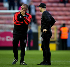 Alan Reynolds and Stephen O’Donnell dejected 28/6/2024