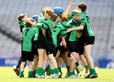 St. Joseph's players celebrate at the final whistle 30/5/2011 