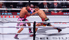 Mario Barrios (left) in action against Abel Ramos 15/11/2024