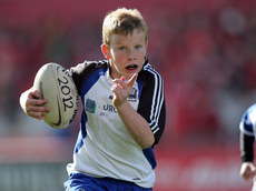 Action from the Half Time Minis game 21/10/2012