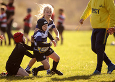 A view of the action at Balbriggan RFC 19/10/2024