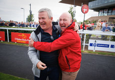 Paddy Hanlon and John Doolan celebrate their win 28/6/2024