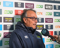 Massimo Brunello speaks to the media before the game 25/10/2024