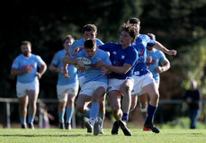 Jack Delaney is tackled by Dan Goggin 19/10/2024