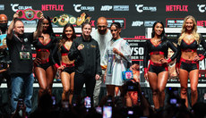 Katie Taylor and Amanda Serrano 13/11/2024