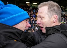 Richie Kealy and Paul Curran celebrate after the game 20/10/2024 