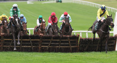 John Flavin on Clarens (on left) wins from Michael O’Sullivan on Hashtag Pretender 16/11/2024