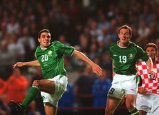 John O'Shea and Andy O'Brien 15/8/2001