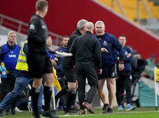 Dermott Gleeson of feakle and Diarmuid O`Sullivan clash 17/11/2024