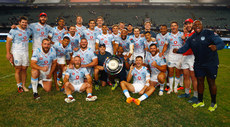 The Vodacom Bulls celebrate with the shield 1/6/2024