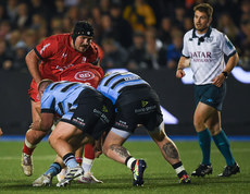 Tom O’Toole and Kieran Treadwell tackled by Keiron Assiratti and Ed Byrne 26/10/2024