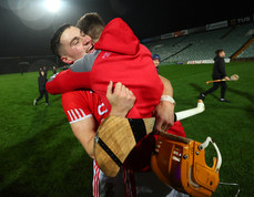 Adam English celebrates after the game 27/10/2024