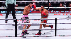 Abel Ramos (right) in action against Mario Barrios 15/11/2024