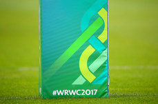 A view of Women Rugby World Cup Branding 22/8/2017