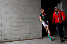 Donal Vaughan and selector Donie Buckley takes to the field 19/3/2017
