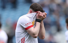 Aidan Clarke dejected after the game 24/3/2024