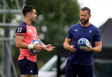 Conor Murray and Andy Farrell 13/9/2023