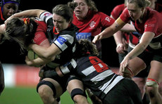 Niamh O'dowd and Kara Mulcahy tackle Aishling O'connell 16/11/2024