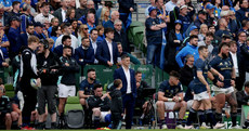 Robbie Henshaw, Johnny Sexton, James Ryan and Dan Sheehan dejected after the game 20/5/2023