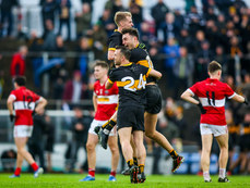 Dr. Crokes players celebrate at the end of the game 27/10/2024