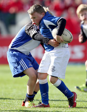 Action from the Half Time Minis game 21/10/2012