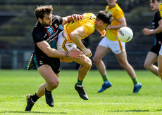Aidan O'Shea tackles Seamus Lavin 30/5/2021