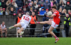 Dylan McKeown has his shot blocked by Brian O’Driscoll 4/2/2024
