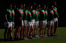 Mayo stand for the national anthem 23/2/2020