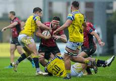 Jarod Cairns is tackled by Giovanni Montemauri 19/10/2024