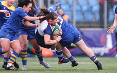 Aoife Moore is tackled by Masie Davies 3/2/2024