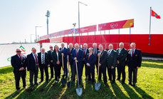 Munster Rugby Cork Centre of Excellence Sod Turning Ceremony 20/9/2024