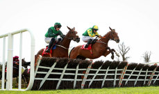 Darragh O'Keeffe onboard Gorgeous Tom clears the last on his way to wining 1/5/2023