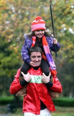 Barry Geraghty with his daughter Siofra 9/11/2010