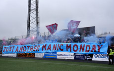 Drogheda fans ahead of the game 1/4/2024