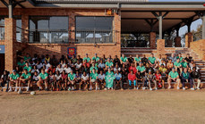 The Ireland squad poses with the team 3/7/2024