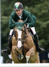 Cian O'Conor riding Baloufina 6/8/2009