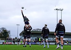 Connacht warming up 16/11/2024