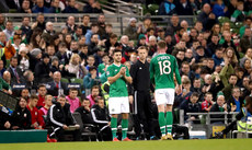 Shane Long replaces Aiden O'Brien 16/10/2018