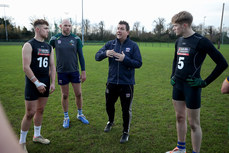 Brian Cruhane talks to players 7/12/2019