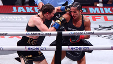 Amanda Serrano lands a punch on Katie Taylor 15/11/2024