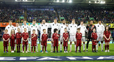 The Northern Ireland team line-up 15/11/2024