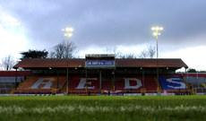 A view of Tolka Park ahead of the game 29/3/2024