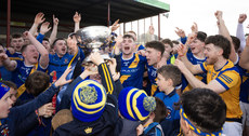 Loughrea celebrate with the cup 10/11/2024