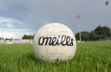 A view of a match ball ahead of the game 6/7/2024