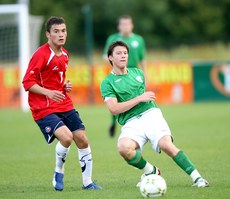 Harry Arter and Charles Aranguiz 9/8/2007