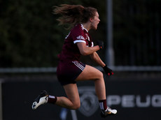 Aoife O'Rourke celebrates scoring a goal 6/7/2024