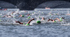 A view of competitors during the women’s race 7/9/2024
