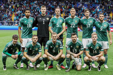 The Northern Ireland team 10/9/2023