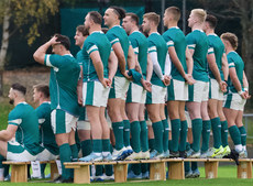 A view of the Ireland team photo 14/11/2024