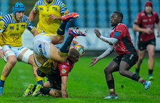 Simone Gesi attempts a tackle on Nico Steyn 19/10/2024